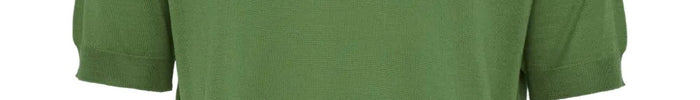 Ami Paris Polo Micro Ricamo Cuore Uomo Verde - Dipierro