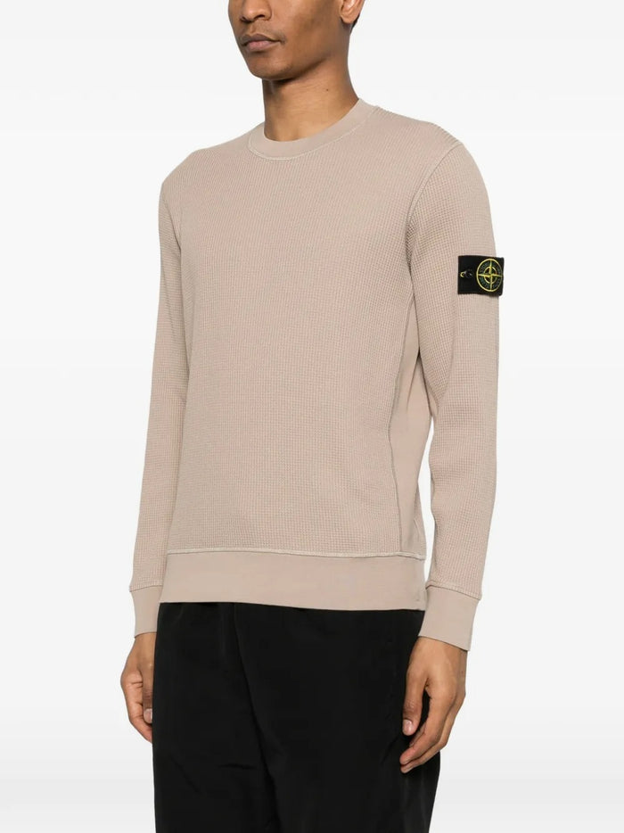 Stone Island Sweatshirt Beige Herren Stehkragen 1