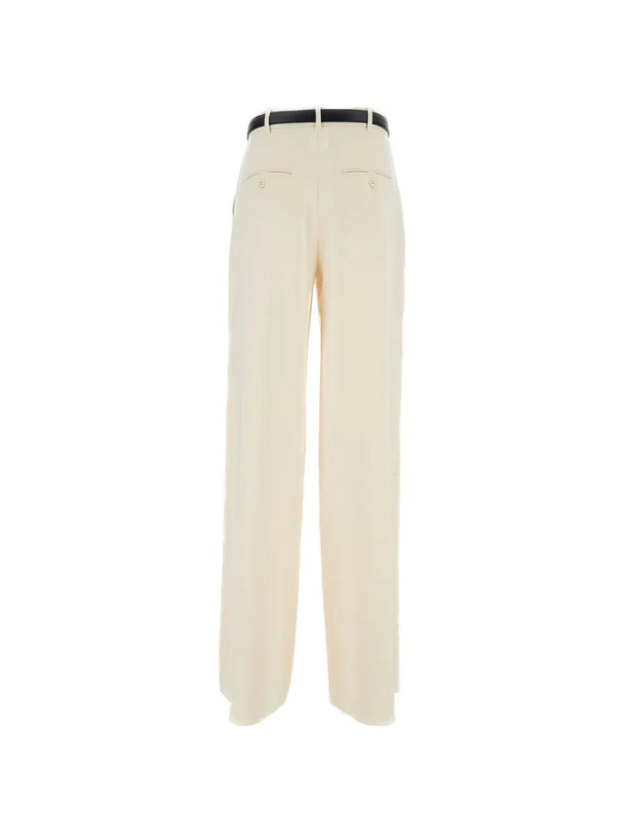 Max Mara Pantalone Bianco Donna Cady 3