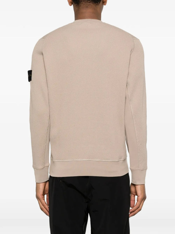 Stone Island Sweatshirt Beige Herren Stehkragen 3