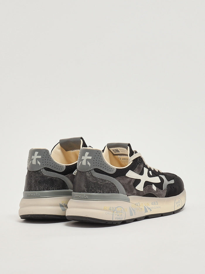 Premiata Scarpa Mick Uomo Grigio 3