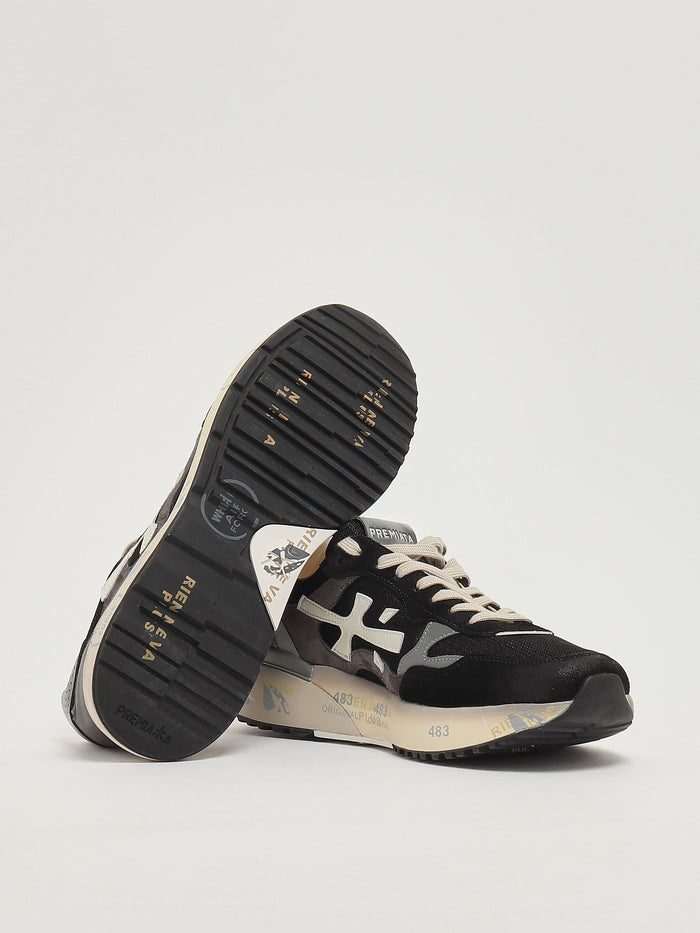 Premiata Scarpa Mick Uomo Grigio 4
