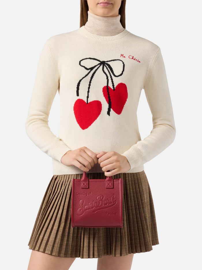 Mc2 Saint Barth Borsa Bordeaux Donna Vanity Bag Mini 2