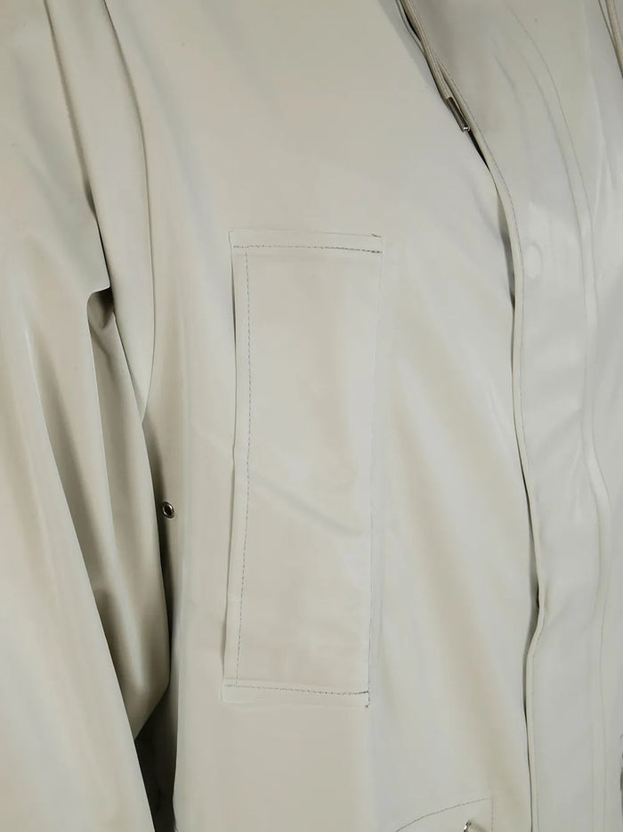 Rains Giubbotto Beige Donna Impermeabile Bold 3