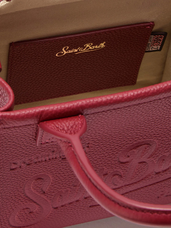 Mc2 Saint Barth Borsa Bordeaux Donna Vanity Bag Mini 5
