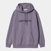 Carhartt Felpa Viola Donna Ricamo Logo 1