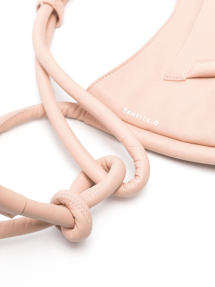 Zanellato Damen-Tasche „Demi Feather Knot“ in pink 4