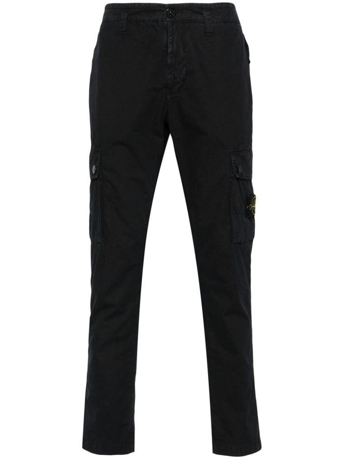 Stone Island Blue Men's Cargo Slim Pants 5