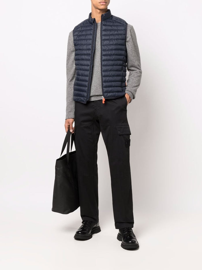 Save The Duck Gilet Blu Uomo 5