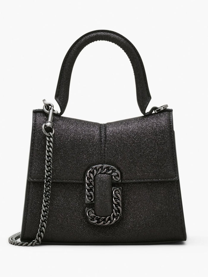 Marc Jacobs Borsa Nero Donna a tracolla St Marc Glittery mini 2