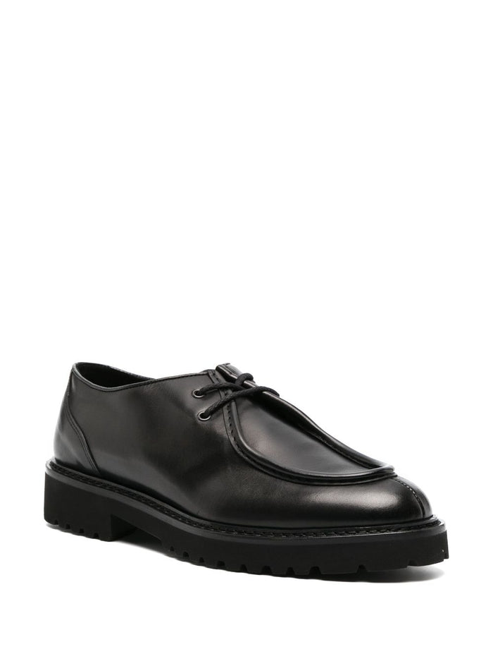 Doucal's Scarpe Nero Uomo Allacciate 3