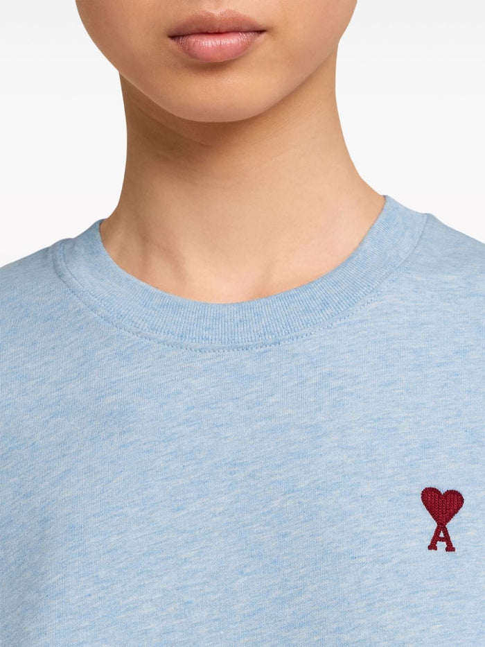 Ami Alexandre Mattiussi Blu T-shirt Uomo Ami de Coeur 3