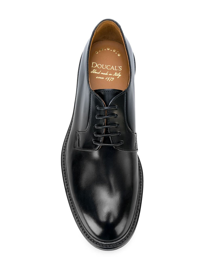 Doucal's Scarpe Derby Pelle Nero 4