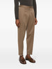 Briglia 1949 Brown Virgin Wool Trousers 1