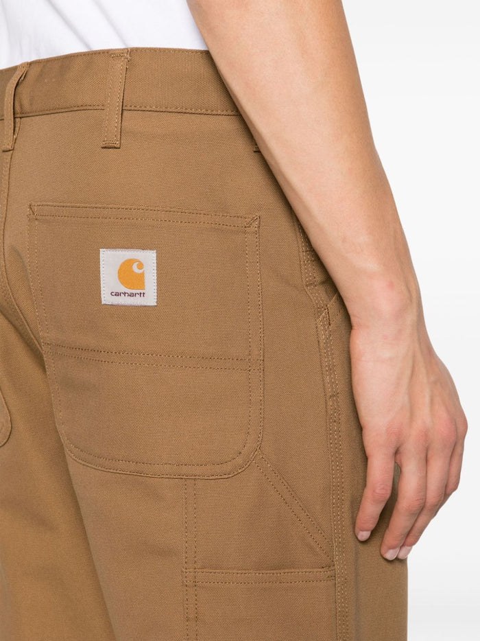 Carhartt Pantalone Marrone Uomo Gamba Dritta 4