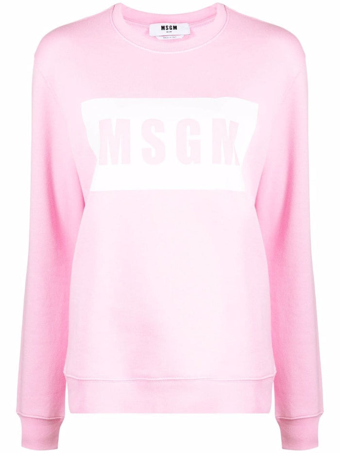 Msgm Felpa Rosa Donna 4