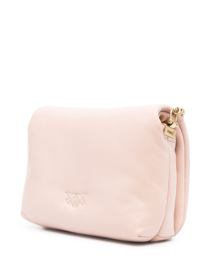 Pinko Borsa Rosa Donna Placca Rondini 4