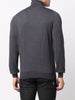 Fileria Gray Virgin Wool High Neck Sweater 2