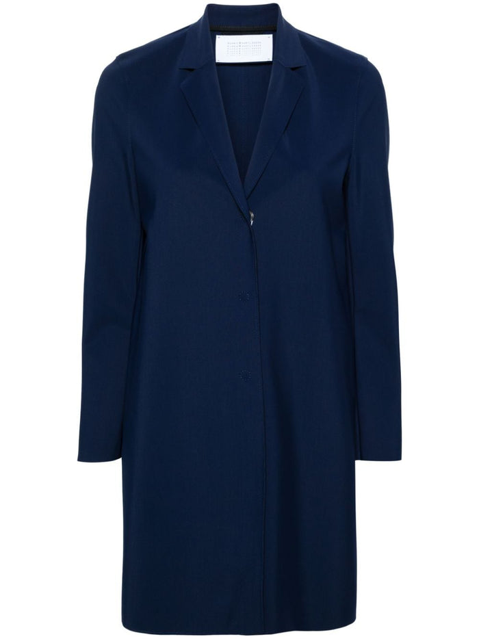 Harris Wharf London Cappotto Nero Donna Monopetto 5