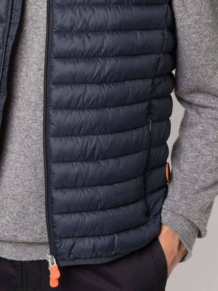 Save The Duck Gilet Blu Uomo 3