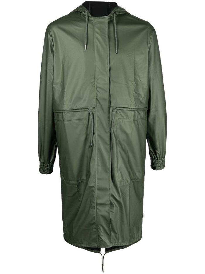 Rains Trench Verde Unisex 1