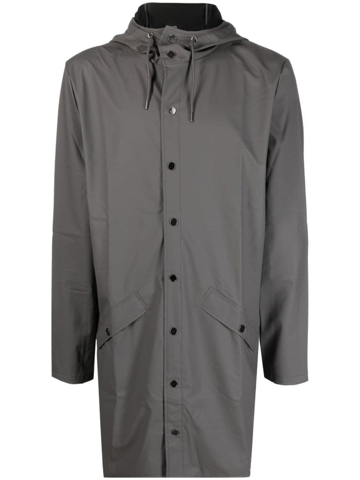 Rains Giacca Grigio Uomo Impermeabile 5