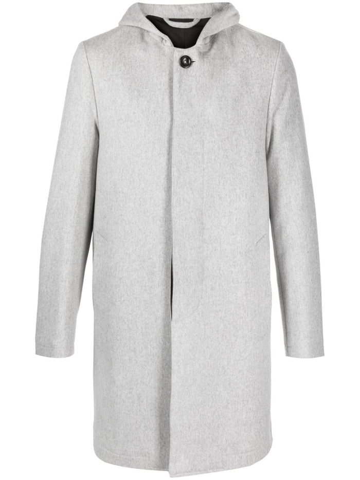 Luigi Bianchi Cappotto Grigio Uomo monopetto 4