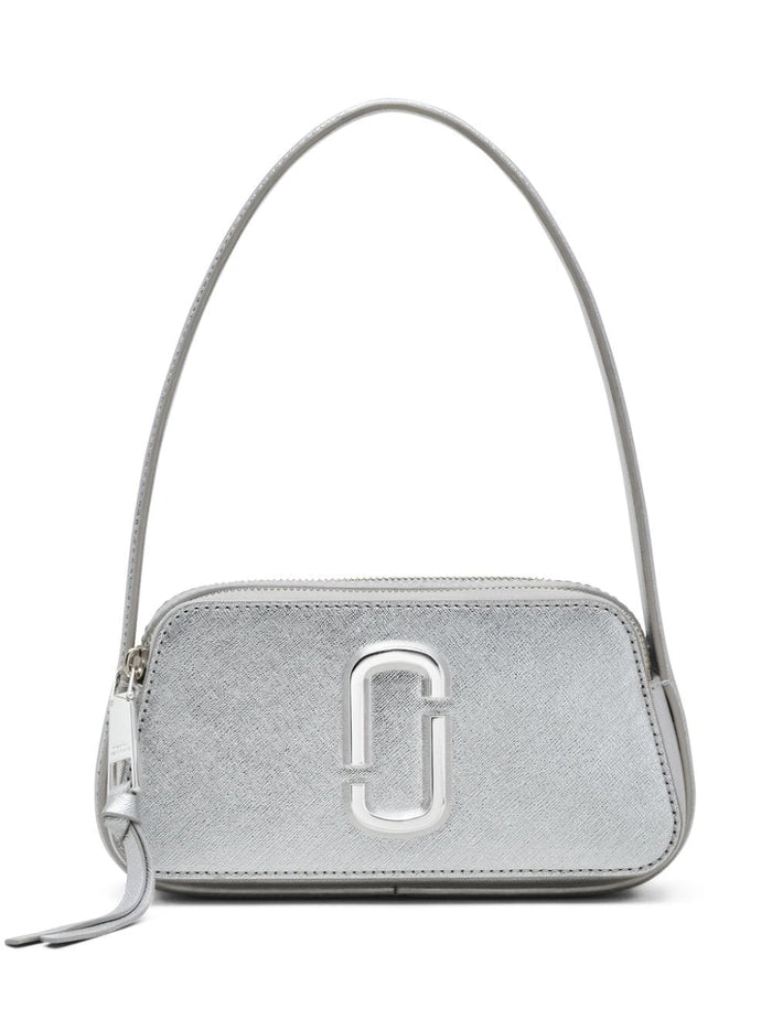 Marc Jacobs Borsa Argento Donna a spalla The Metallic Slingshot 1