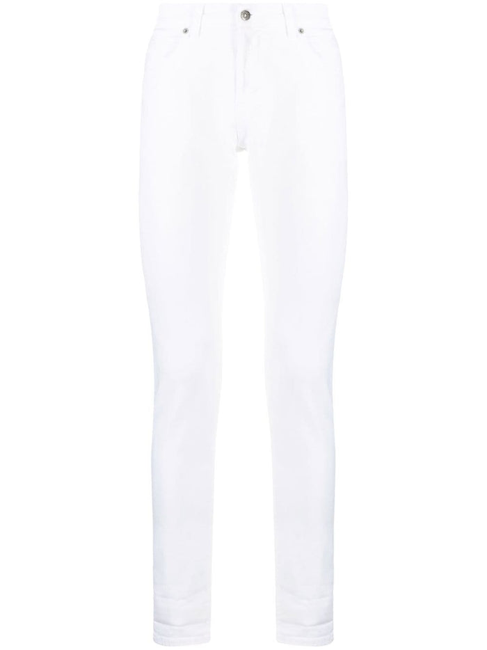 Dondup Jeans Bianco Uomo George 5