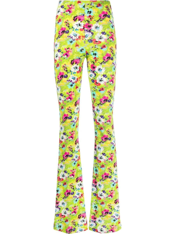 Msgm Pantalone Multicolore Donna 4