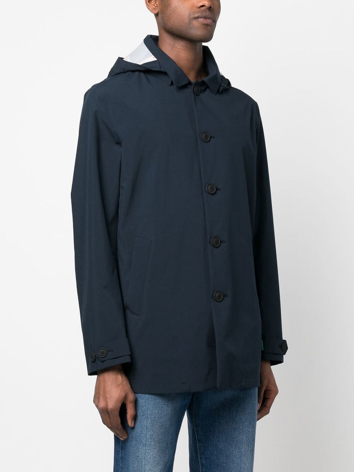 Save The Duck Trench Blu Uomo 1