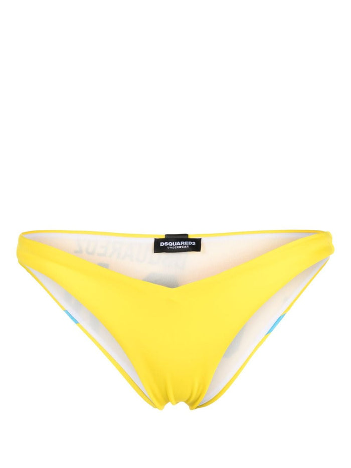 Dsquared2 Slip Giallo Donna 1