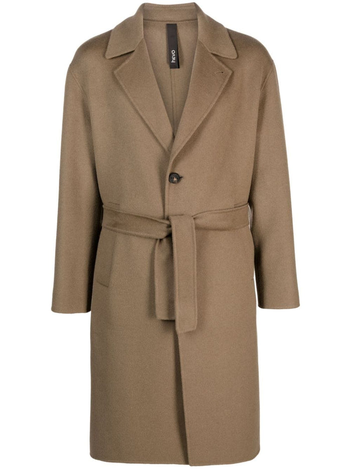 Hevo Cappotto Ostunide700 Lana Grigio 4