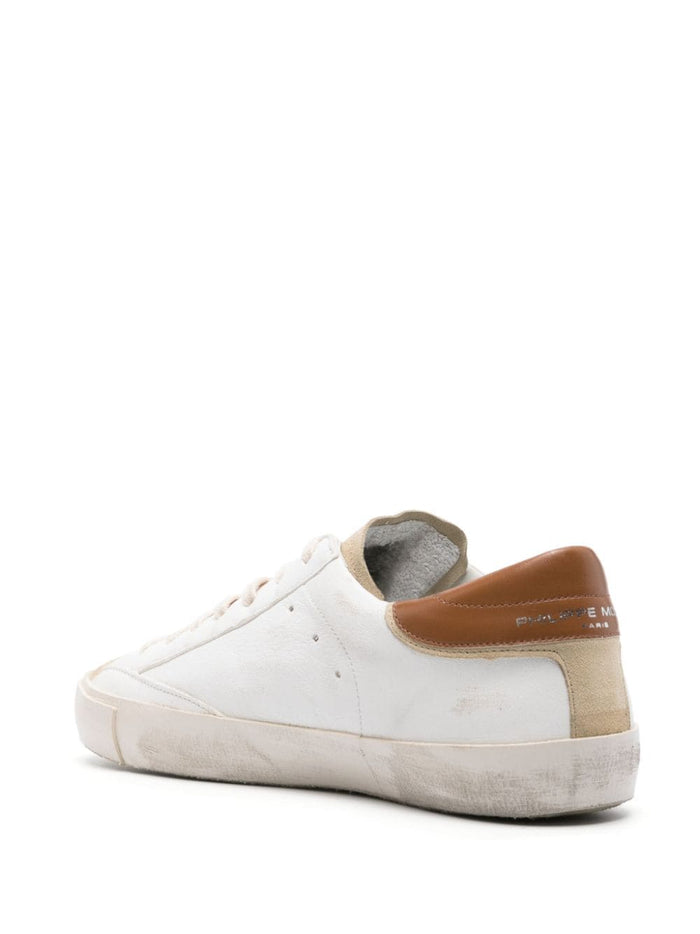 Philippe Model Scarpa Beige Uomo classiche con logo 3