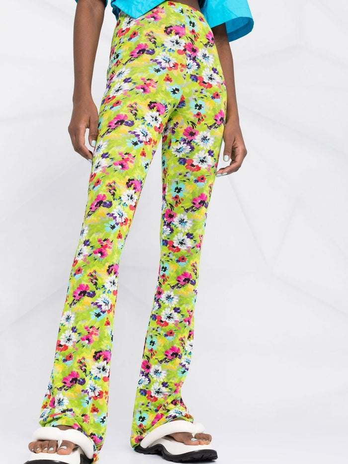 Msgm Pantalone Multicolore Donna 8