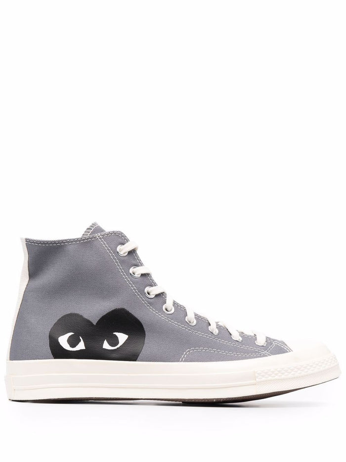 Comme Des Garcons Play Scarpe Grigio Uomo Chuck 70 1
