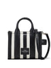 Marc Jacobs Borsa Nero Donna The Tote Bag Rigata 2