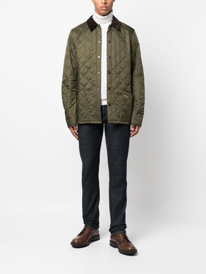 Barbour Giubbotto Verde Heritage 1