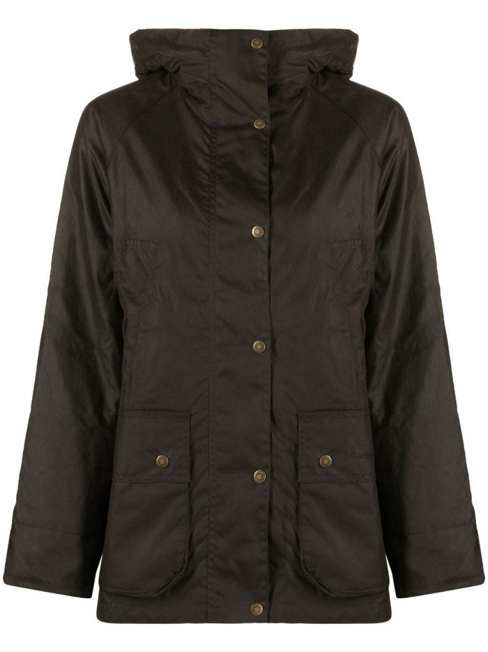 Barbour Giubbotto Verde Donna Arley Wax 4