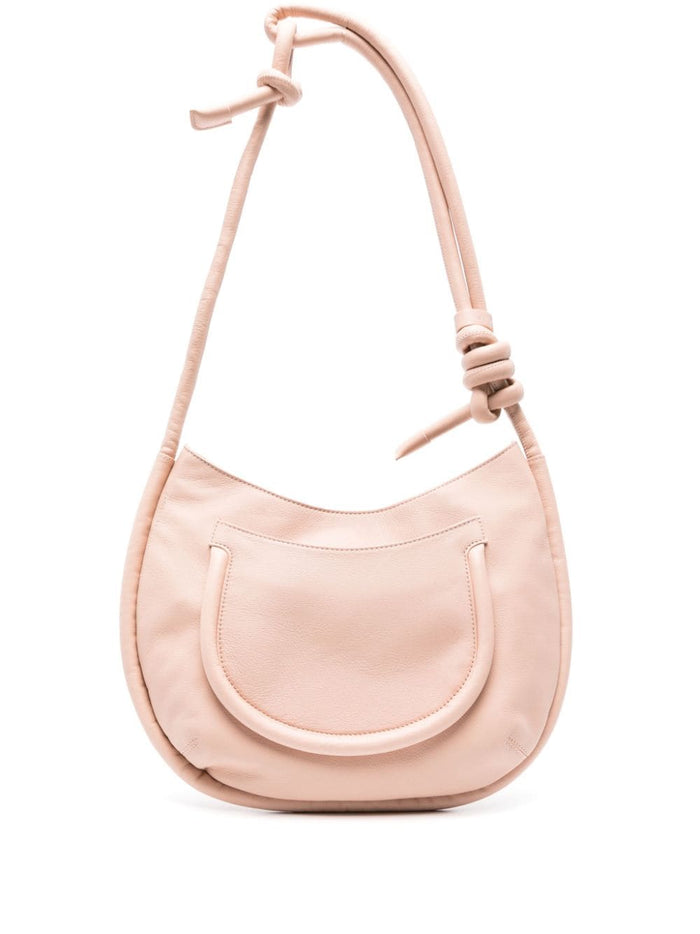 Zanellato Women's Pink Bag Demi Piuma Knot S 1