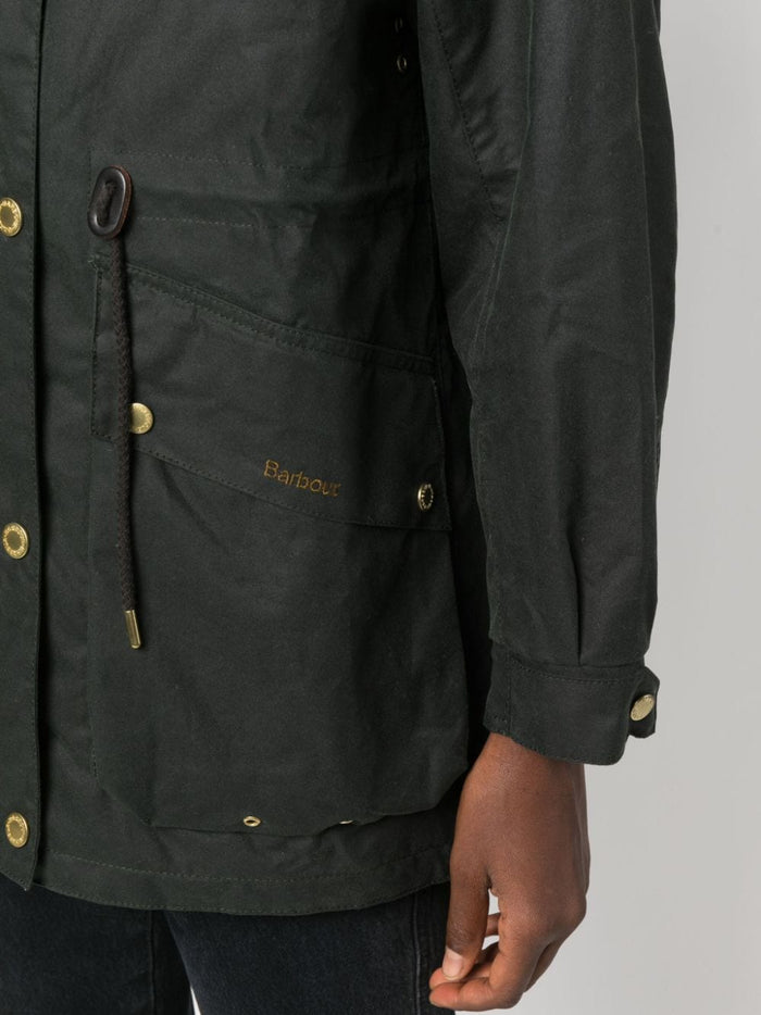 Barbour Giubbotto Verde Donna Cappuccio 3