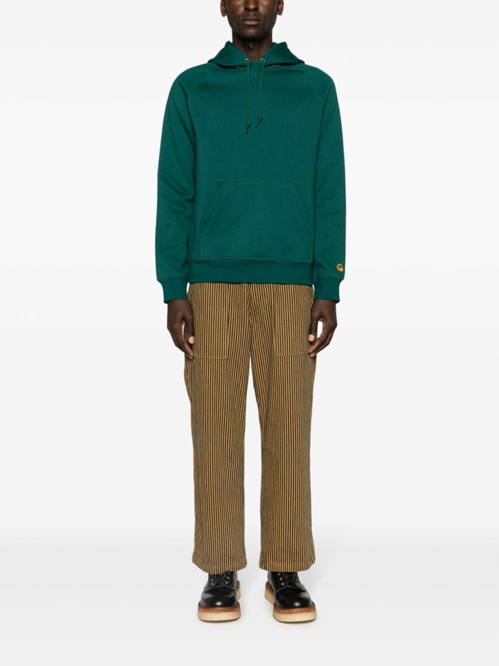 Carhartt Felpa Verde Uomo Chase 1