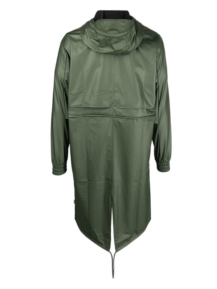 Rains Trench Verde Unisex 2