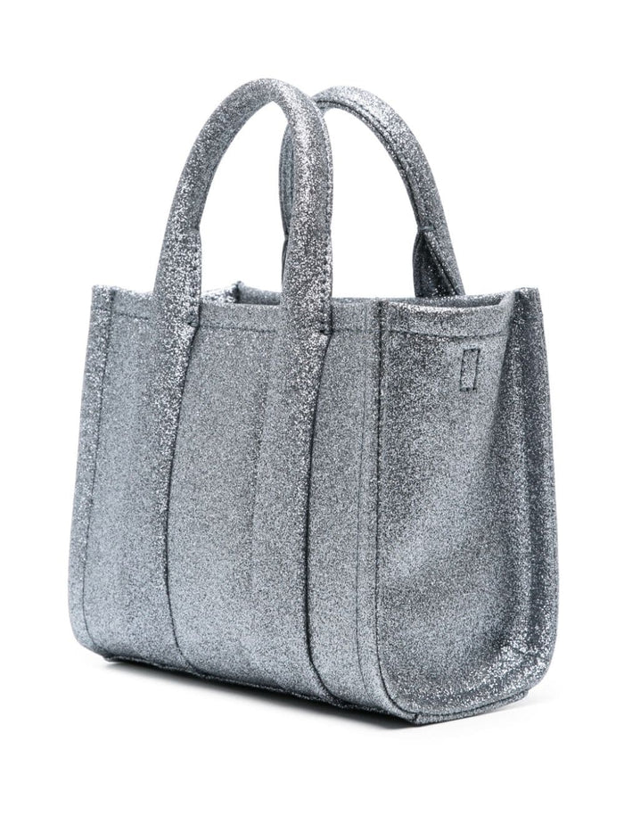 Marc Jacobs Borsa Argento Donna tote Galactic Glitter mini 4