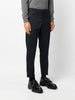 Low Brand Men's Blue Tailored Cropped Trousers 2