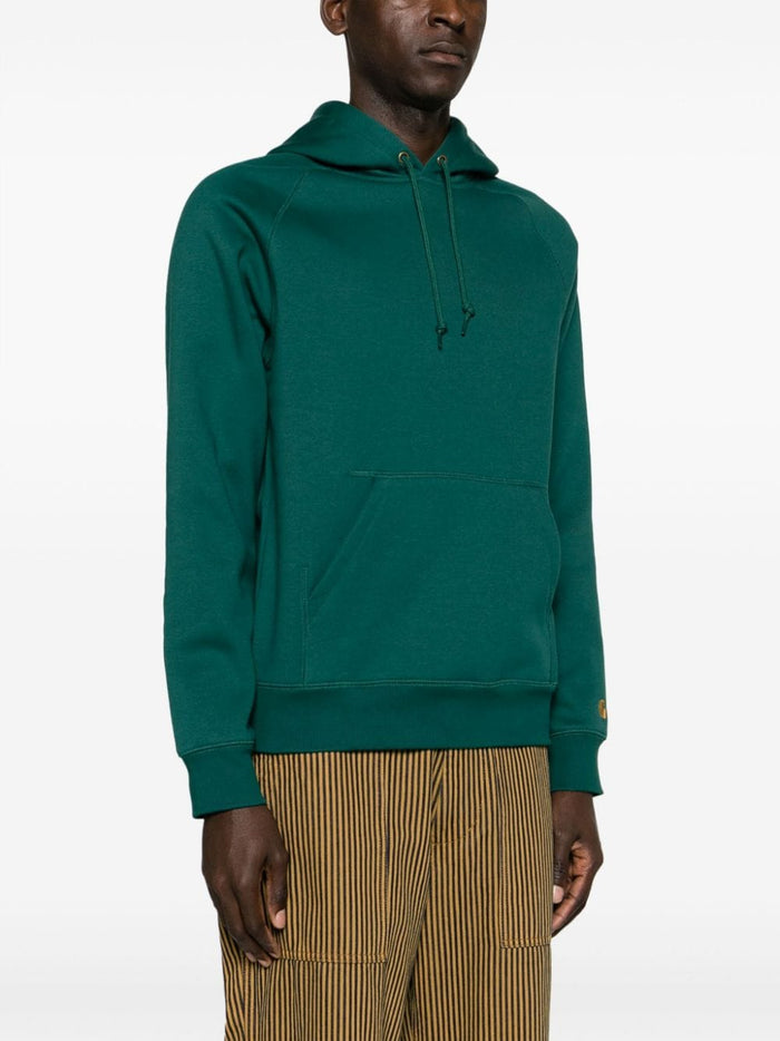 Carhartt Felpa Verde Uomo Chase 2