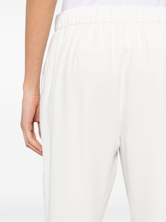 P.a.r.o.s.h. Pantalone Bianco Donna crop Pany 2