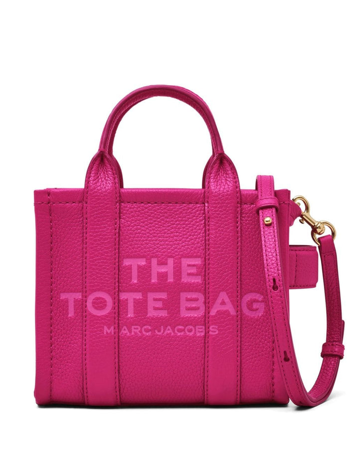 Marc Jacobs Borsa Fuxia Donna The Leather Tote mini 1