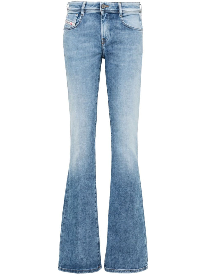 Diesel Jeans Blu Donna a vita bassa D-Ebbey 5