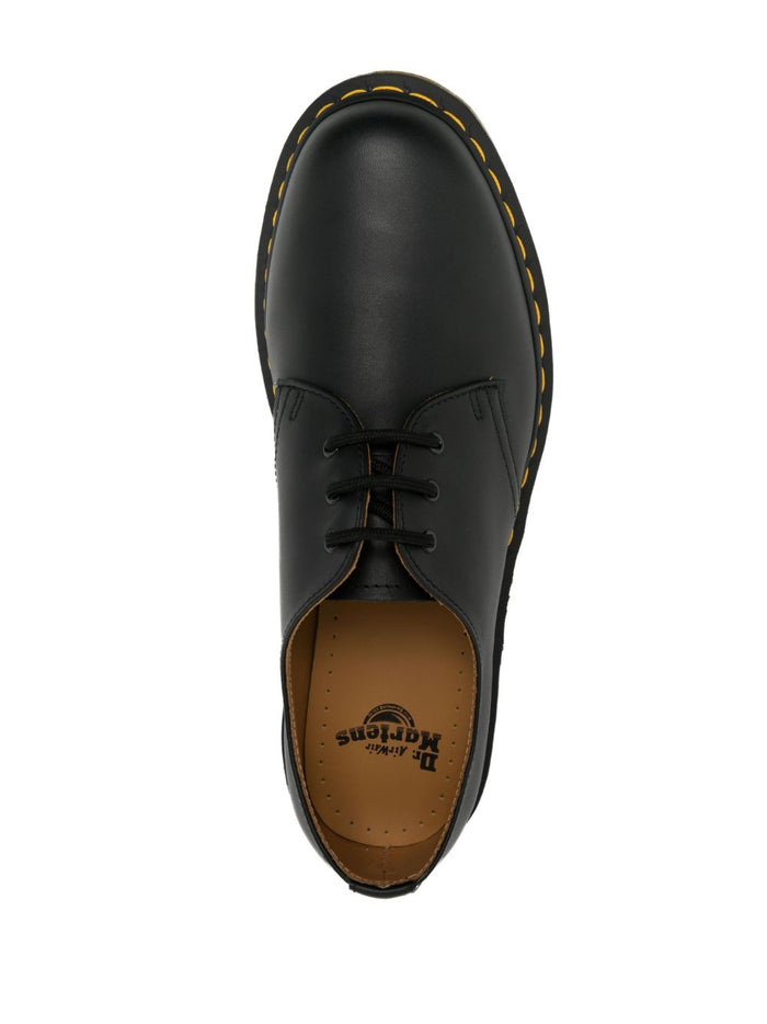 Dr.martens Scarpe Nero Uomo 1461 Impunture Gialle 3